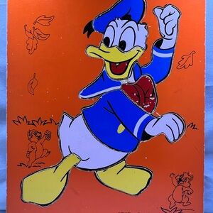 Vintage Donald Duck Playskool Puzzle